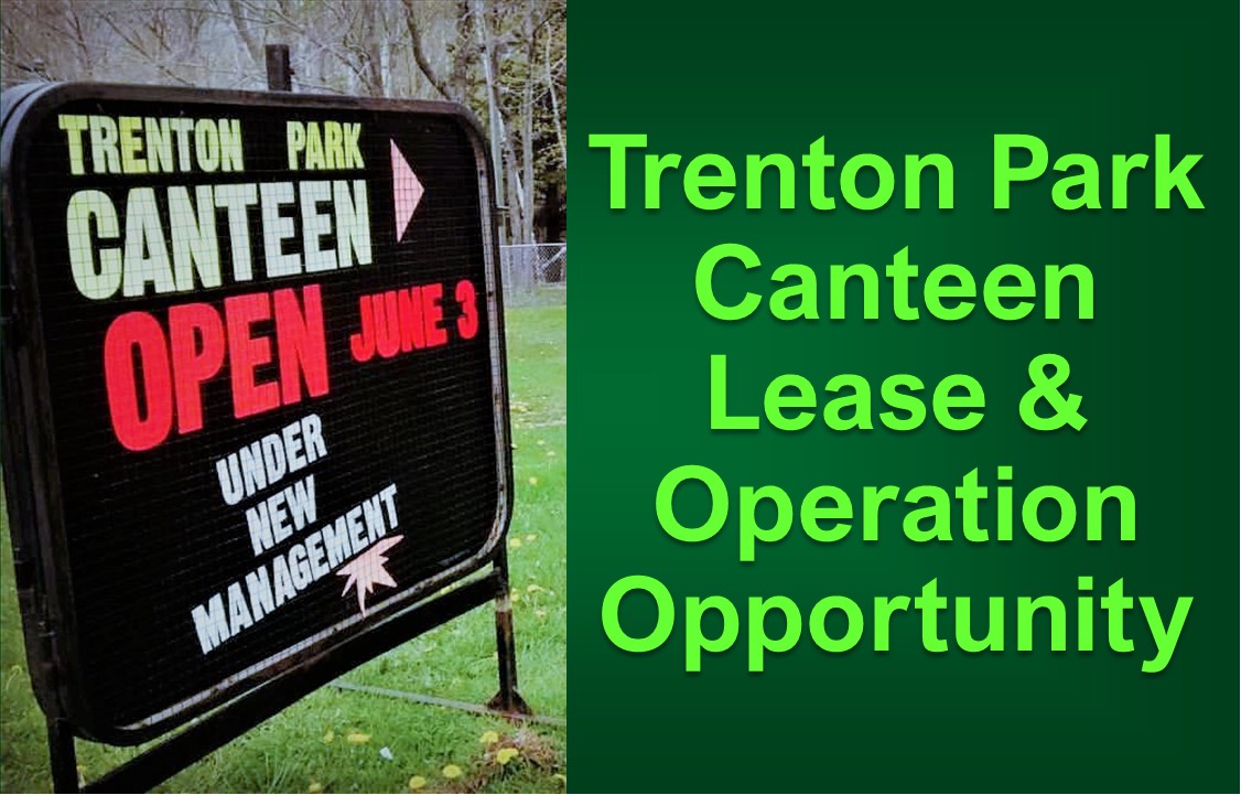 Trenton Park Canteen Lease & Operation Opportunity 2022